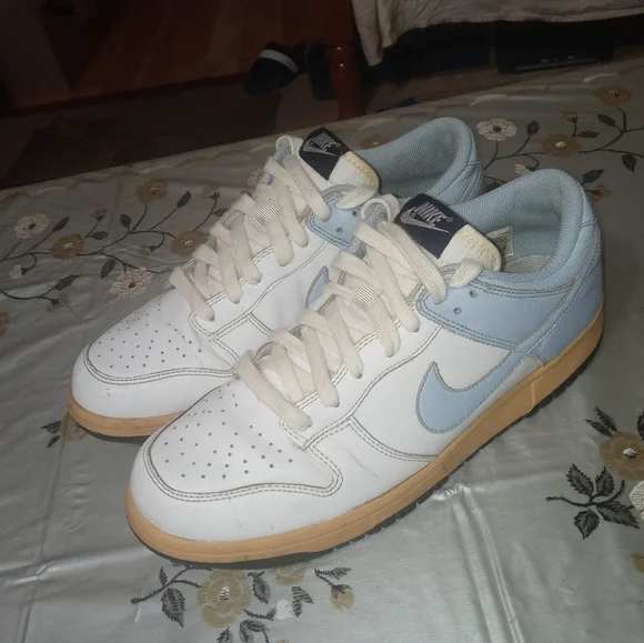 Nike Dunk Low White | Ice Blue-Obsidian Vintage 2007 size 9.5 Amazon.com | Nike Dunk Low Retro Mens Shoes Size 13, Color  main image 2